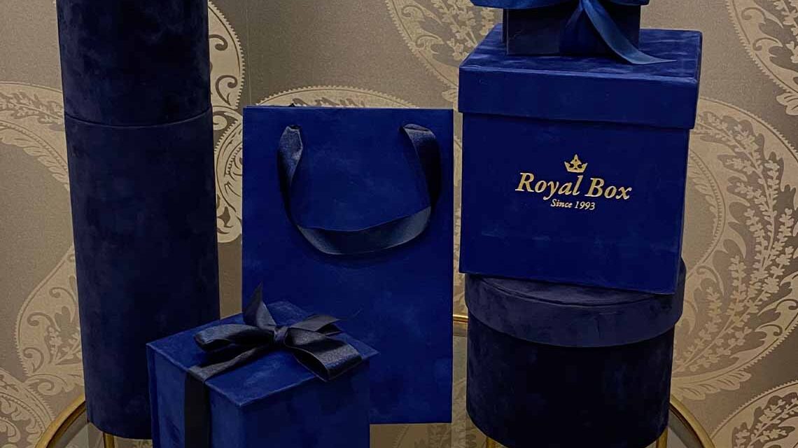 Luxury velor gift boxes – Royal Box